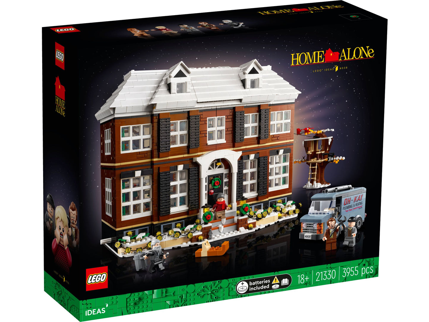 Ideas 21330 McCallister House aus Home Alone(Kevin allein zu Haus)
