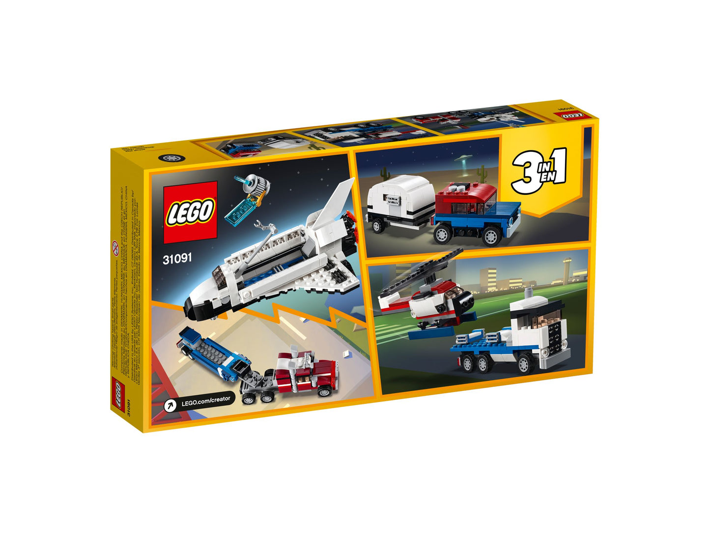 Creator 31091 Transporter für Space Shuttle