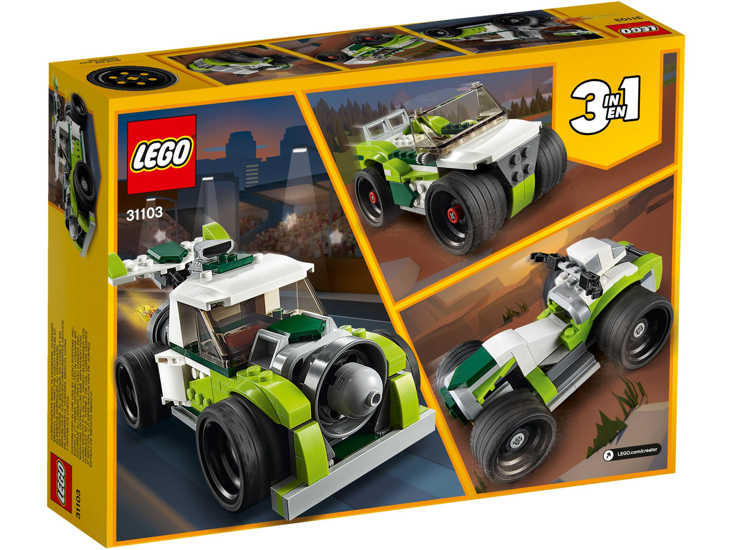 Creator 31103 Raketen-Truck