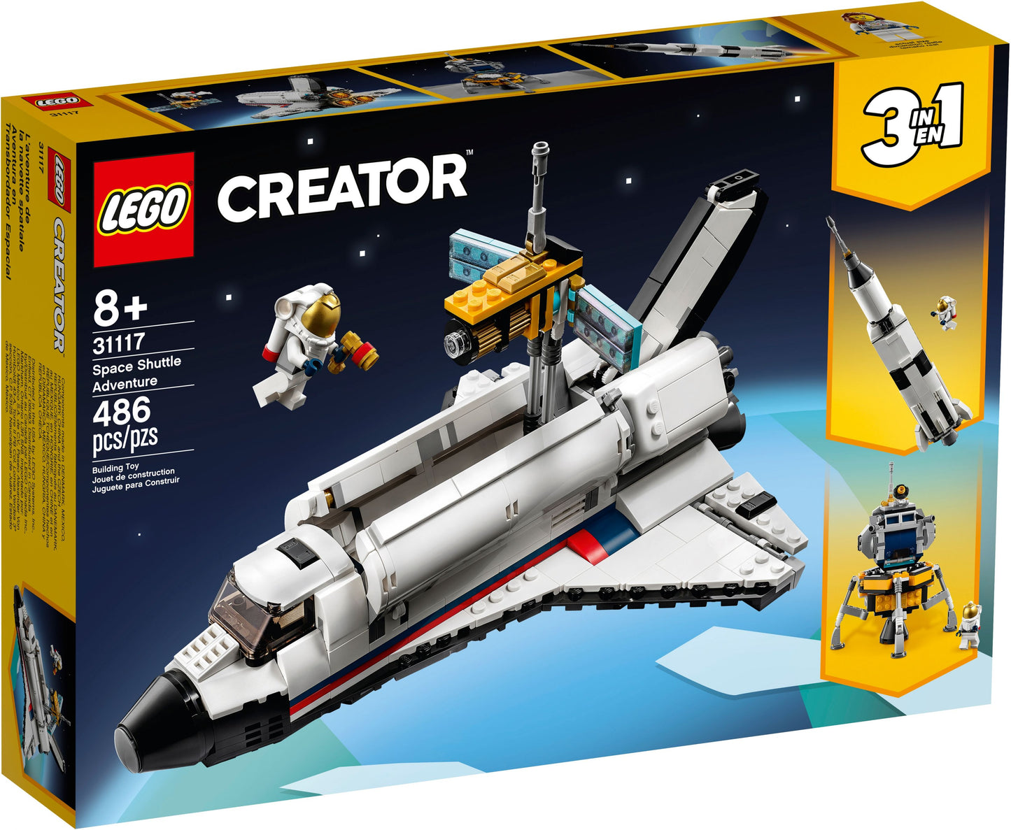 Creator 31117 Spaceshuttle-Abenteuer