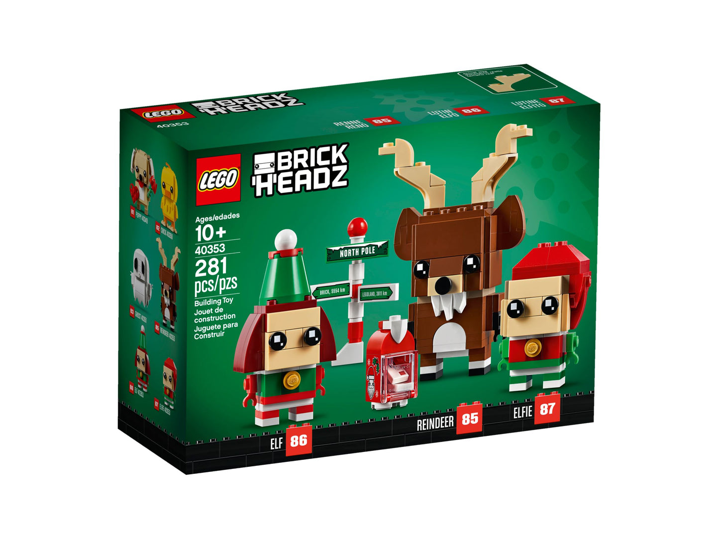 BrickHeadz 40353 Rentier und Elfen