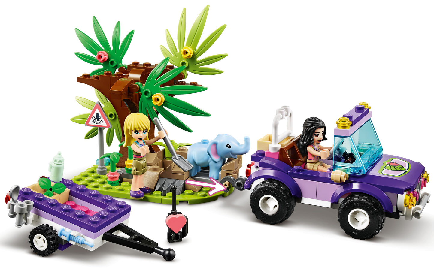 Friends 41421 Rettung des Elefantenbabys mit Transporter