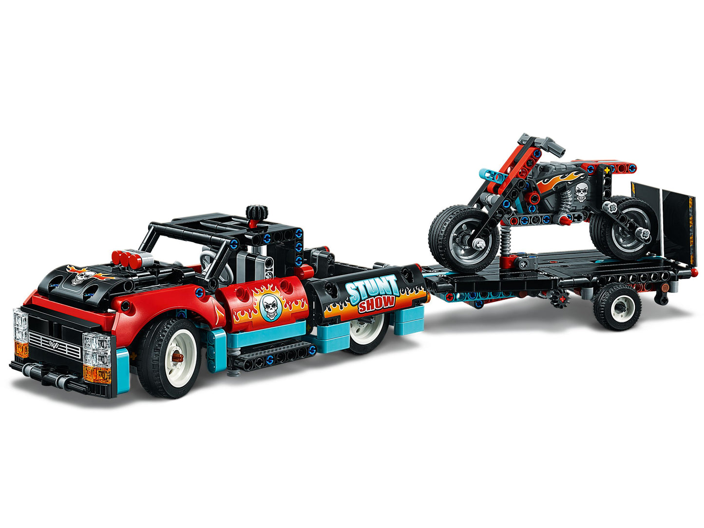 Technic 42106 Stunt-Show mit Truck und Motorrad