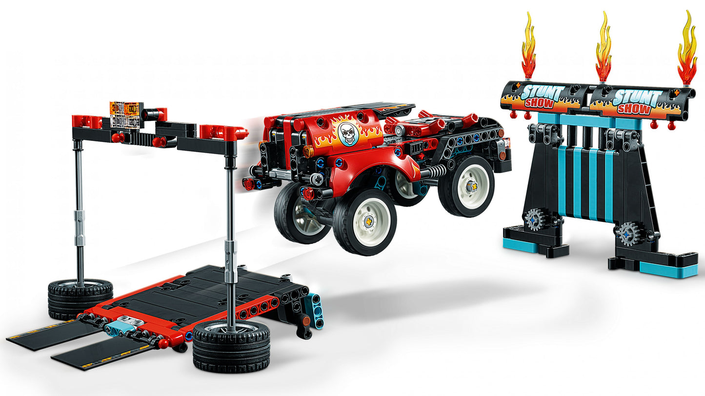Technic 42106 Stunt-Show mit Truck und Motorrad