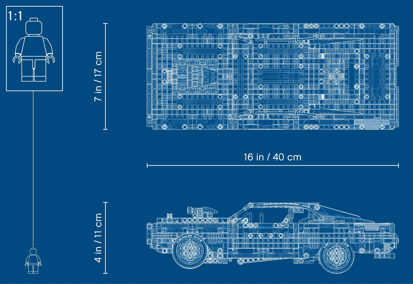 Technic 42111 Dom's Dodge Charger