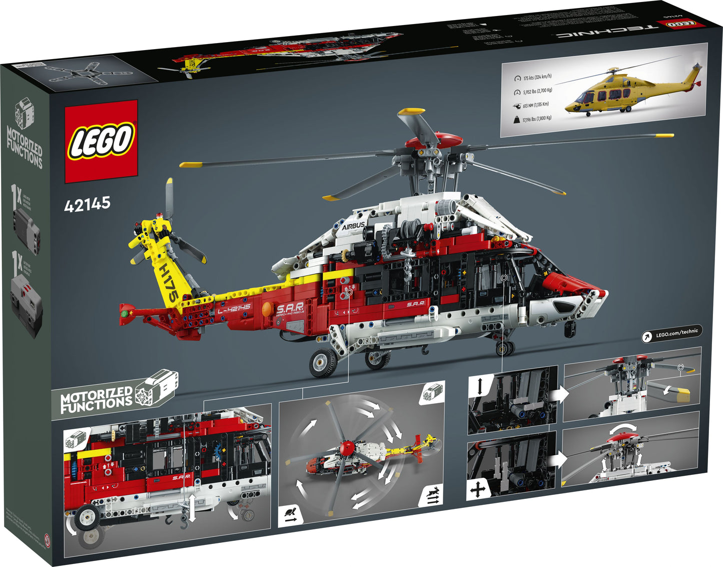Technic 42145 Airbus H175 Rettungshubschrauber