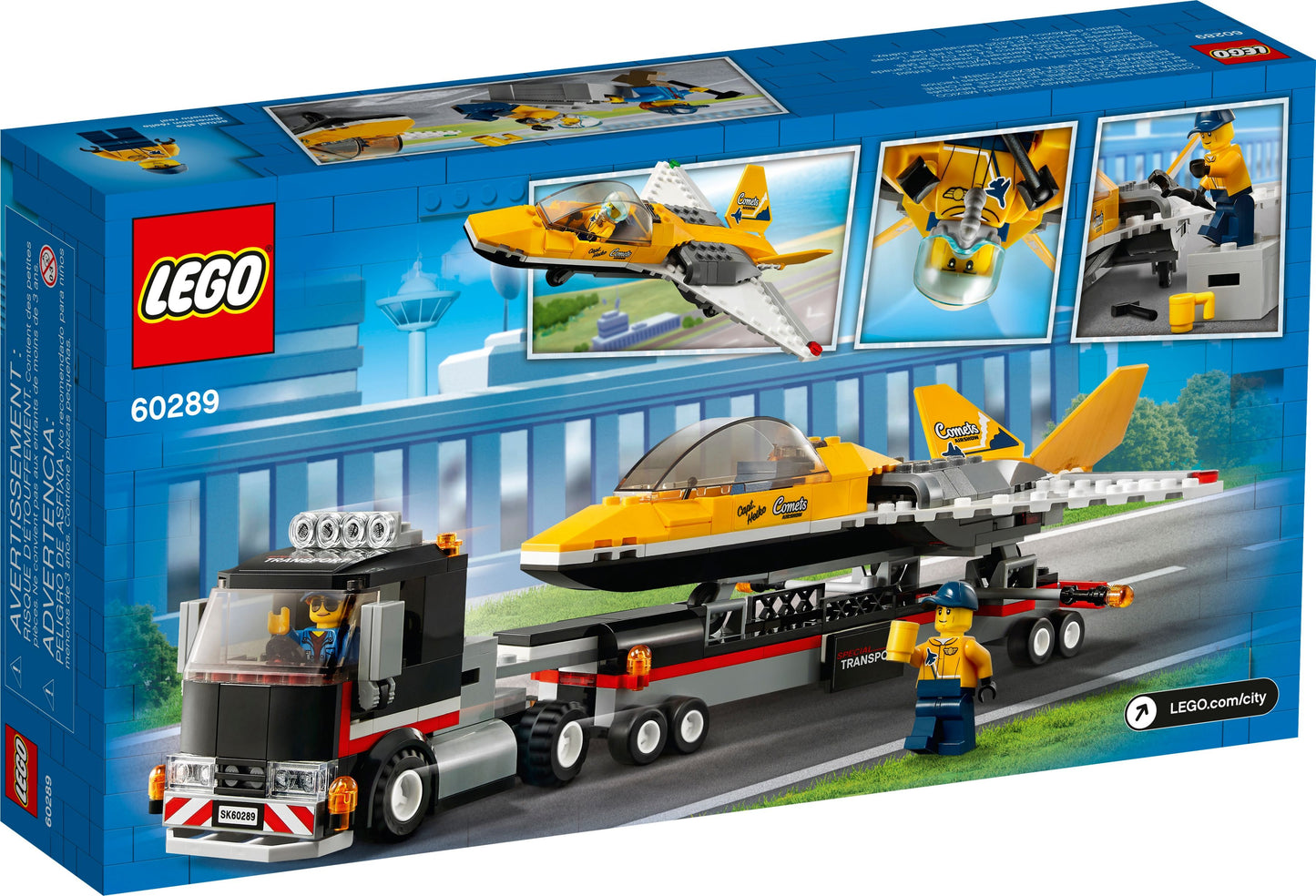 City 60289 Flugshow-Jet-Transporter