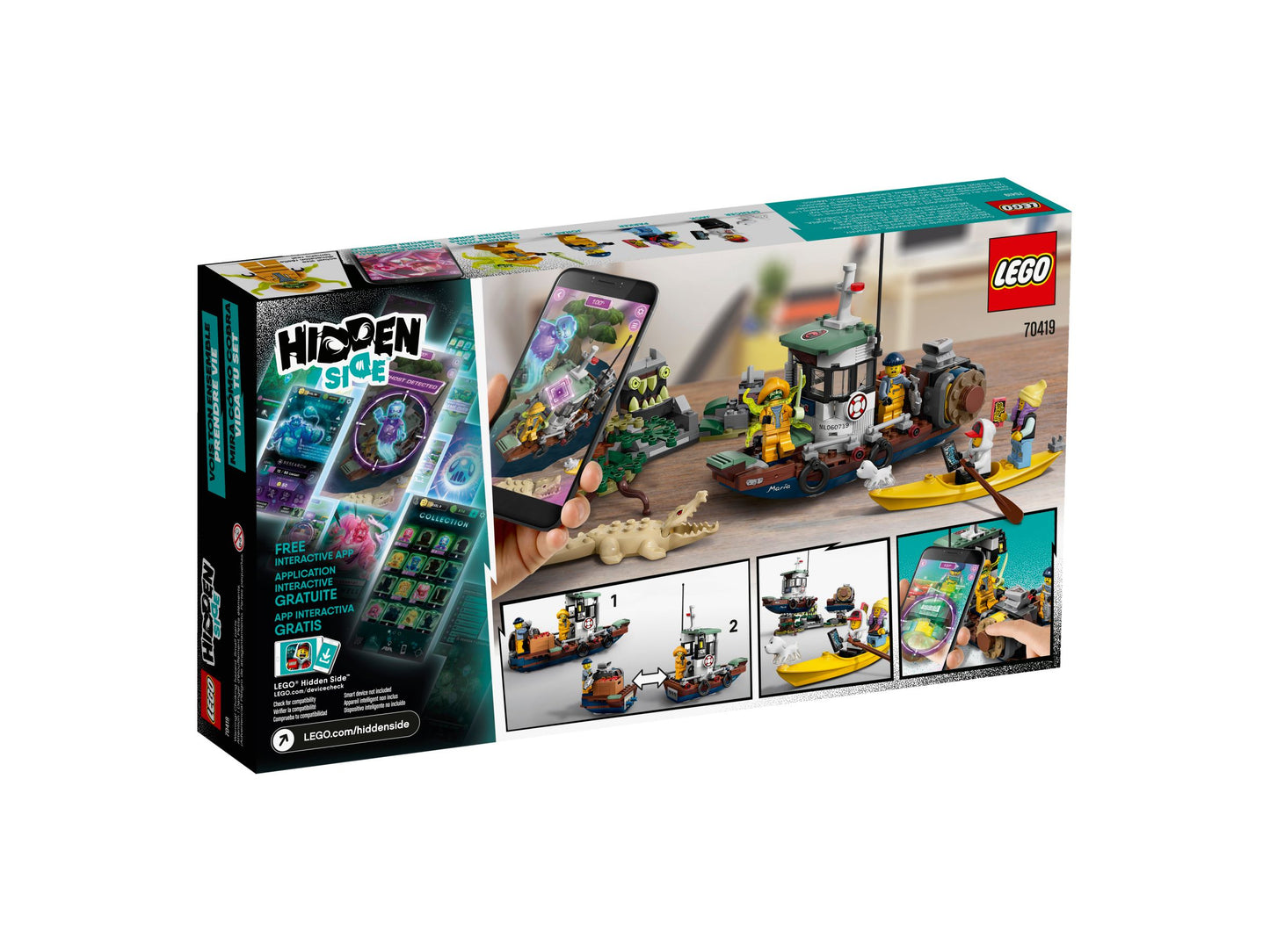 Hidden Side 70419 Gekenterter Garnelenkutter