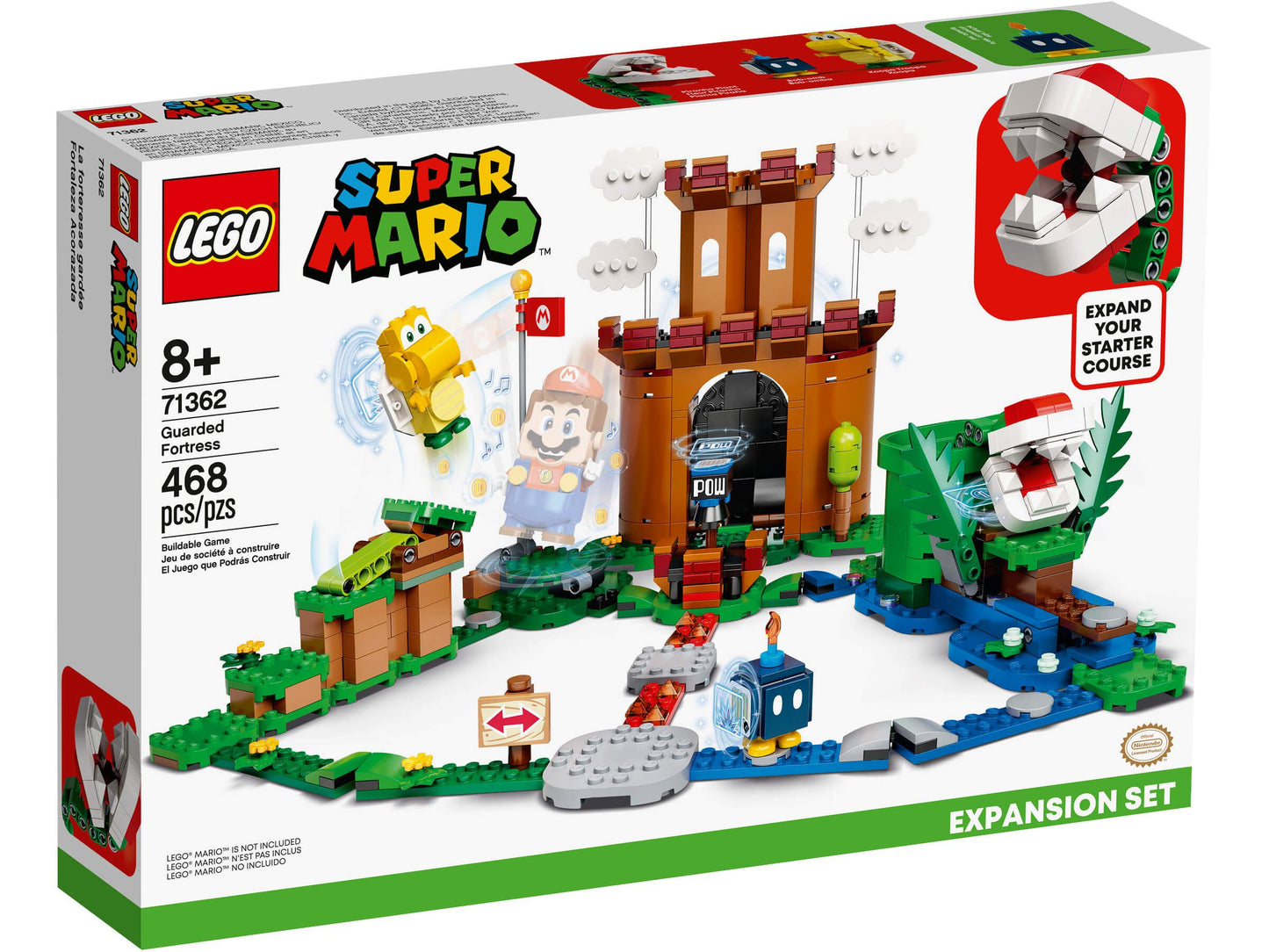 Super Mario 71362 Bewachte Festung– Erweiterungsset