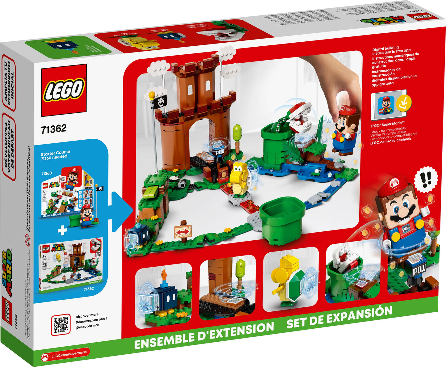 Super Mario 71362 Bewachte Festung– Erweiterungsset