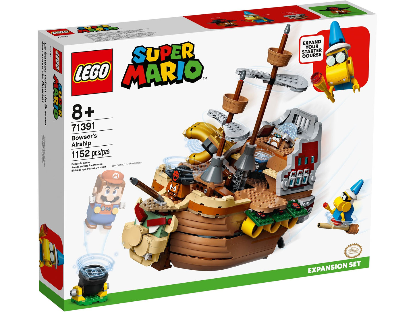 Super Mario 71391 Bowsers Luftschiff– Erweiterungsset