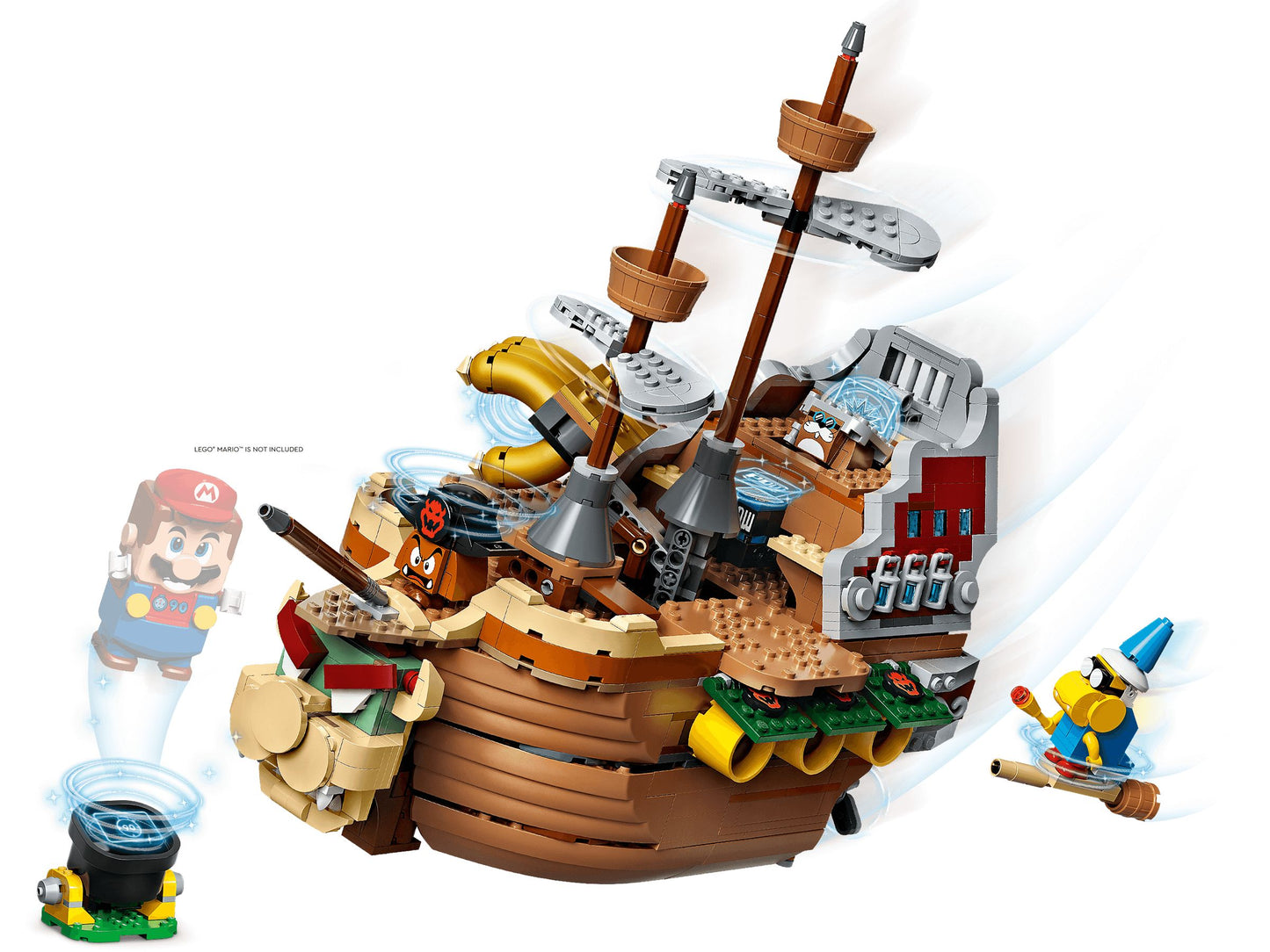 Super Mario 71391 Bowsers Luftschiff– Erweiterungsset