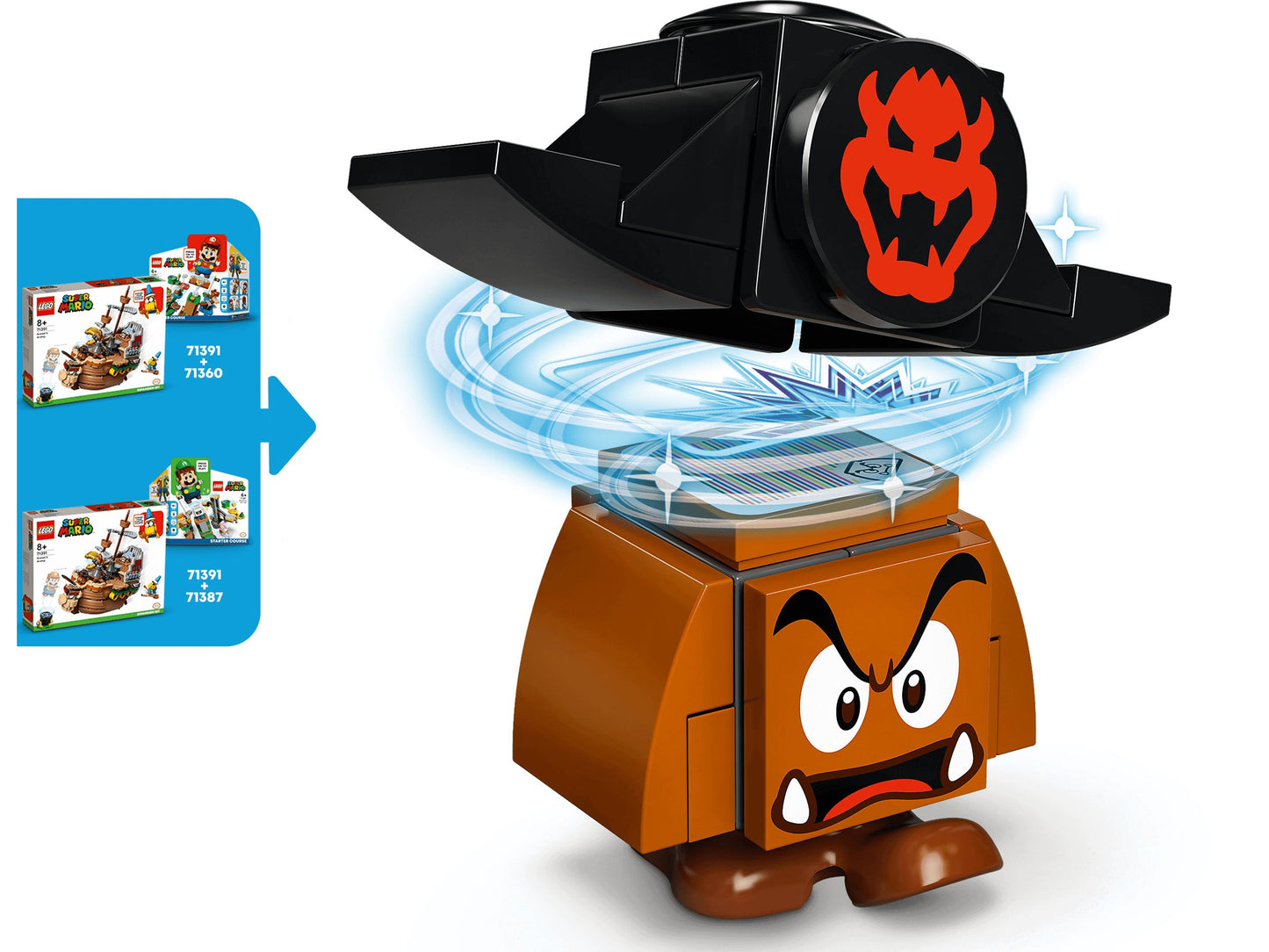 Super Mario 71391 Bowsers Luftschiff– Erweiterungsset