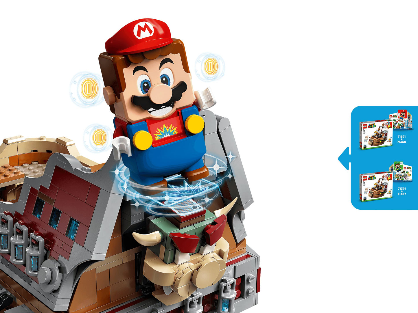 Super Mario 71391 Bowsers Luftschiff– Erweiterungsset