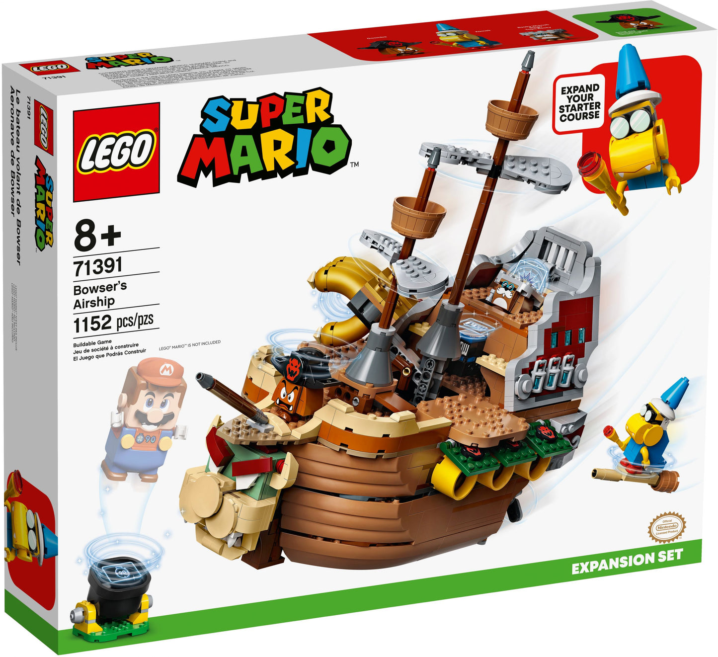 Super Mario 71391 Bowsers Luftschiff– Erweiterungsset