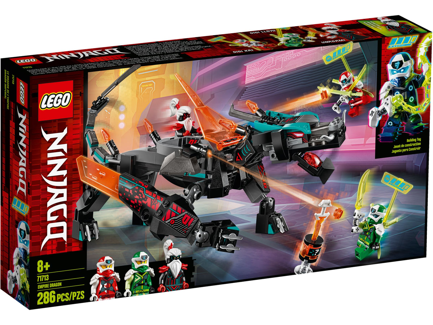 Ninjago 71713 Schwarzer Tempeldrache