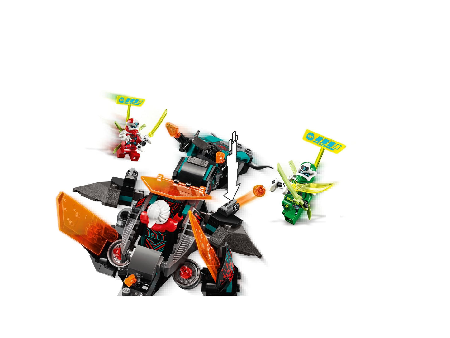 Ninjago 71713 Schwarzer Tempeldrache