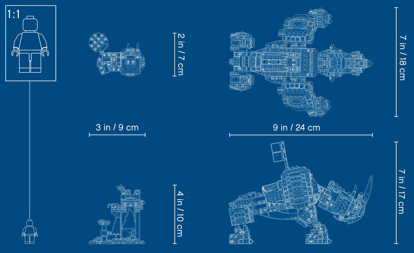 Ninjago 71719 Zanes Mino-Monster