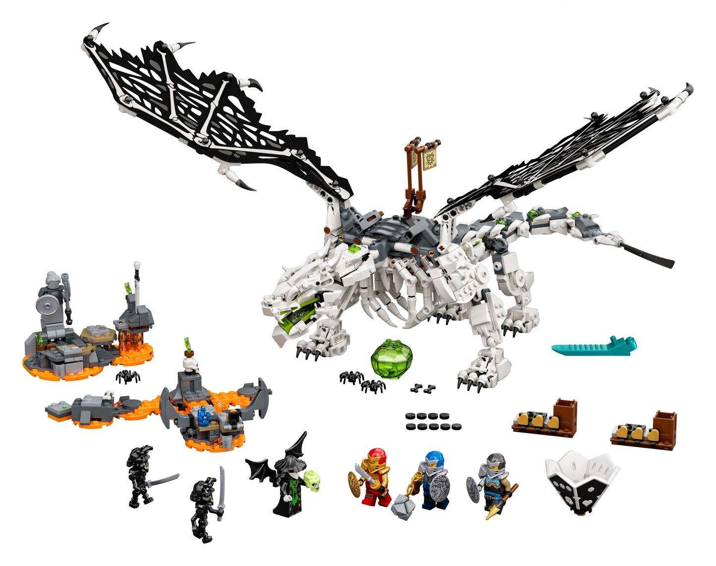 Ninjago 71721 Drache des Totenkopfmagiers