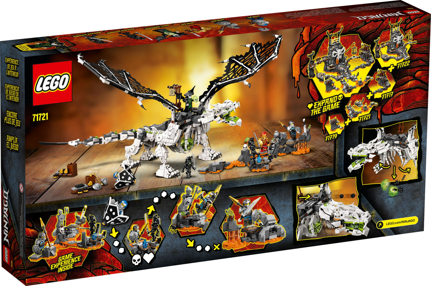 Ninjago 71721 Drache des Totenkopfmagiers