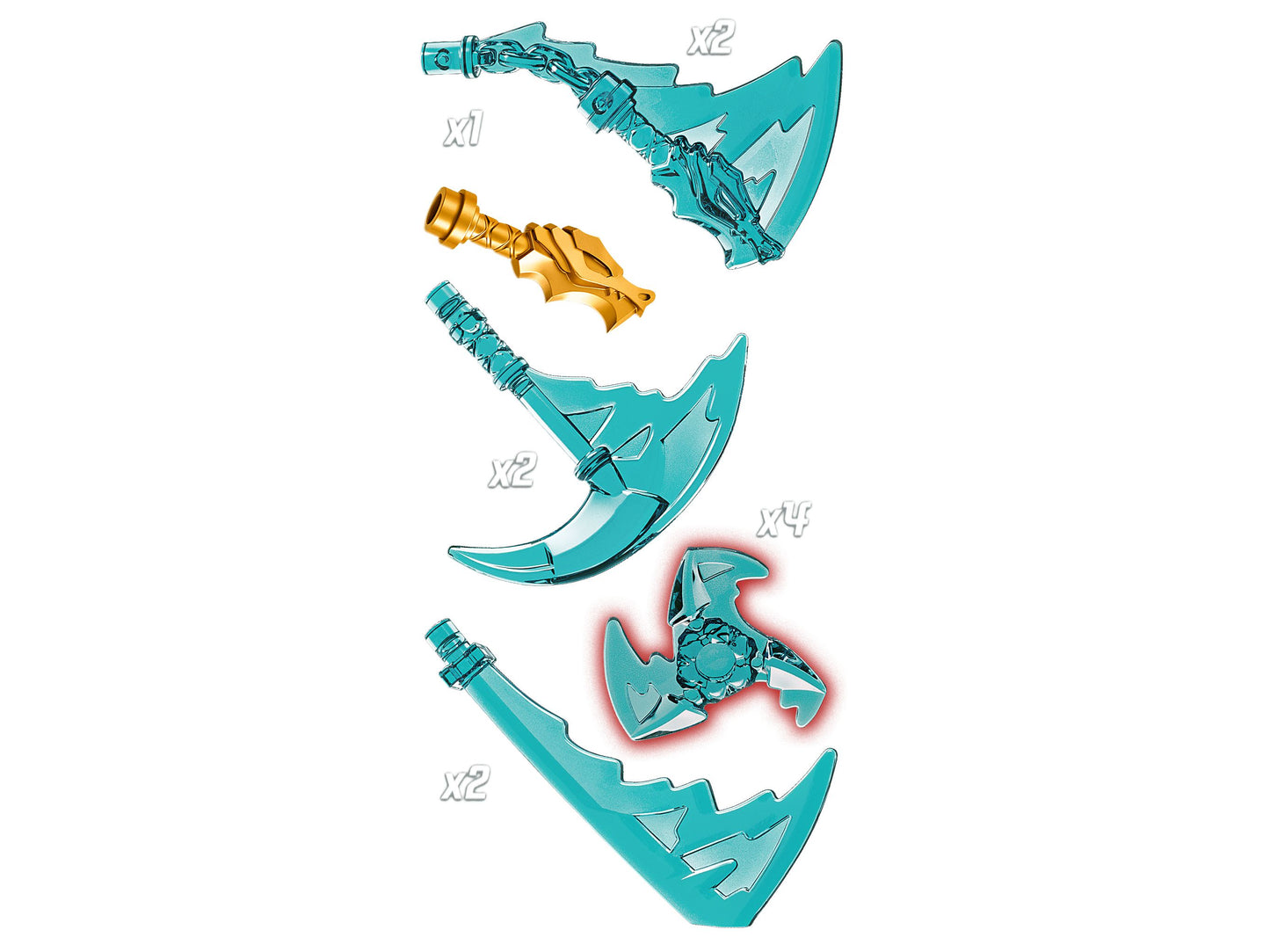 Ninjago 71731 Battle Set Zane vs. Nindroid