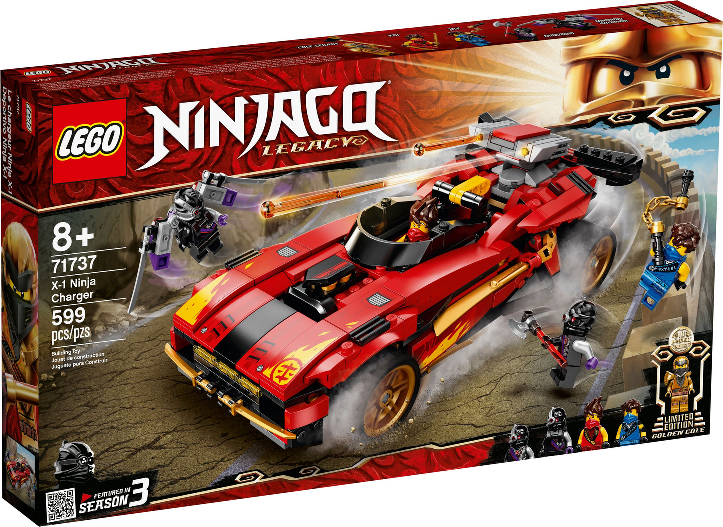 Ninjago 71737 X-1 Ninja Supercar