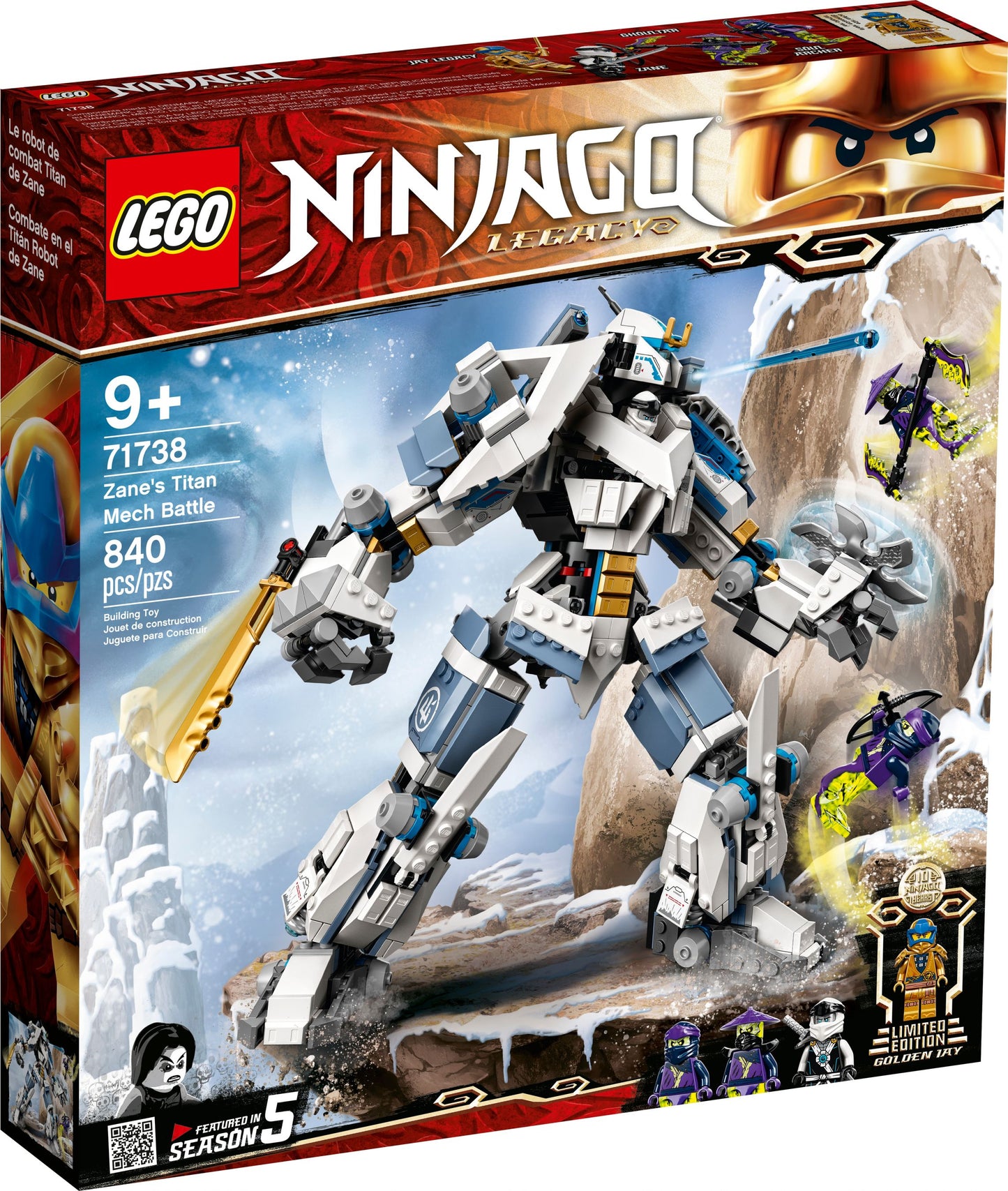 Ninjago 71738 Zanes Titan-Mech