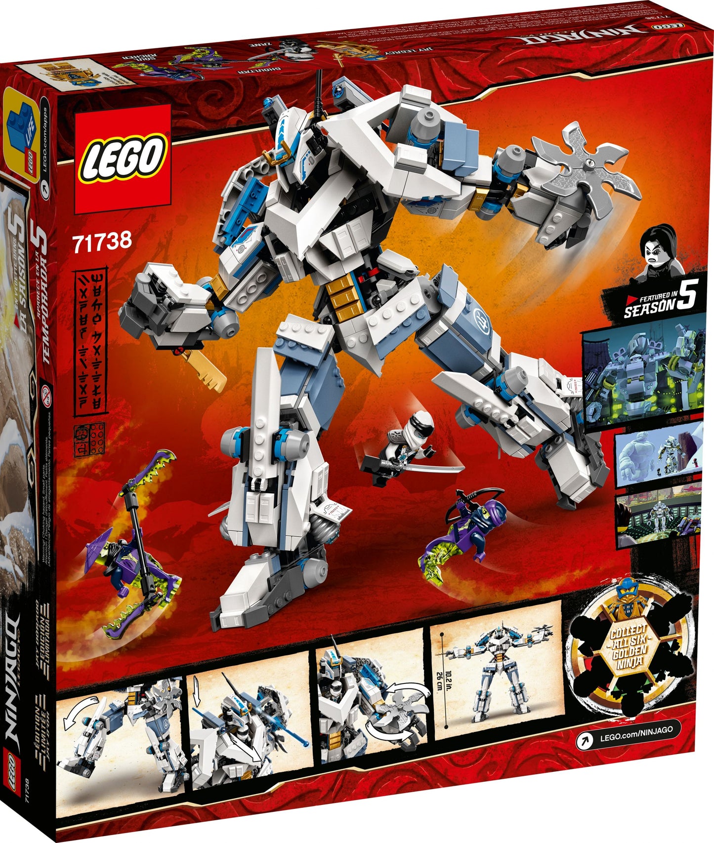 Ninjago 71738 Zanes Titan-Mech