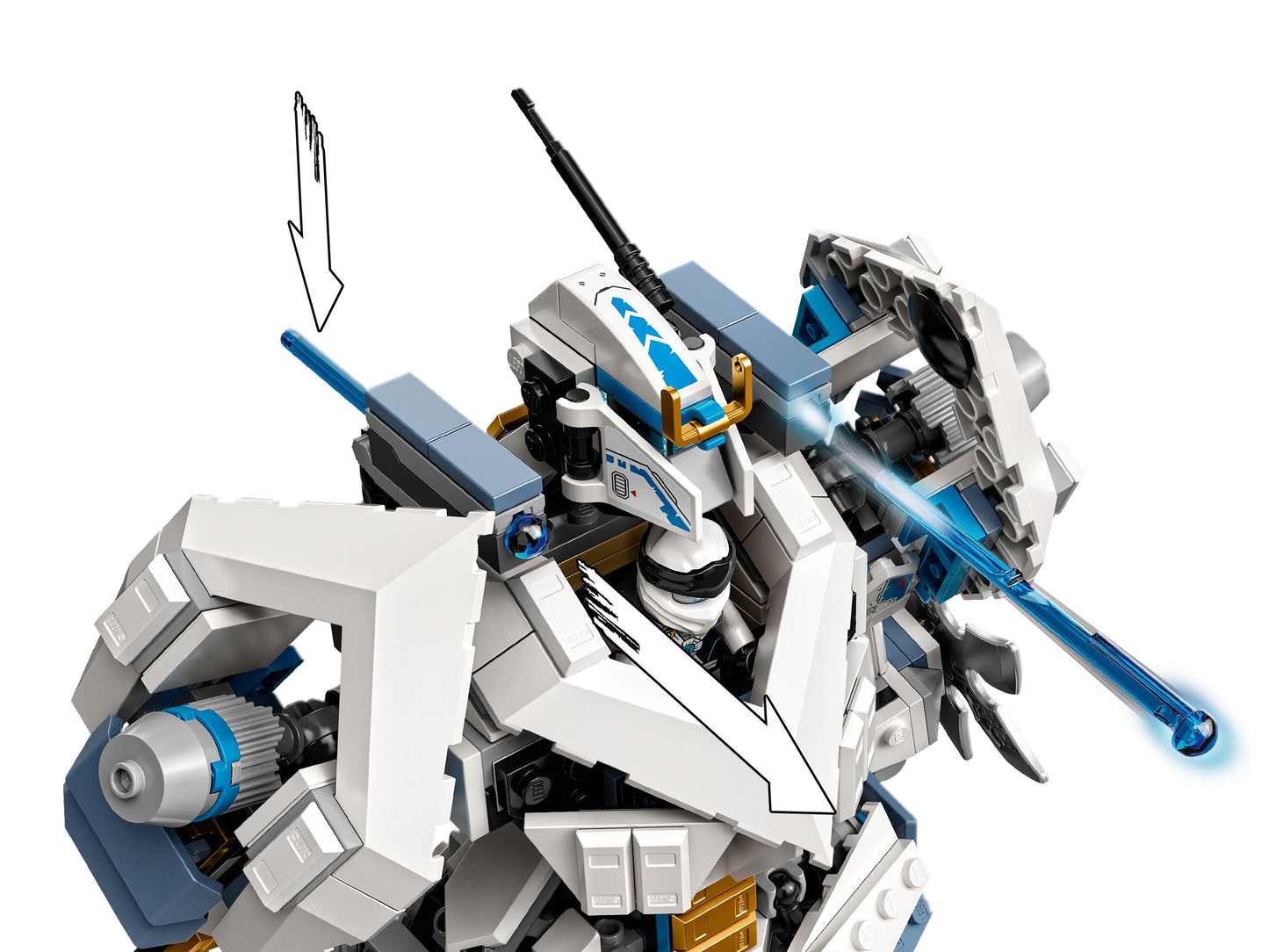 Ninjago 71738 Zanes Titan-Mech