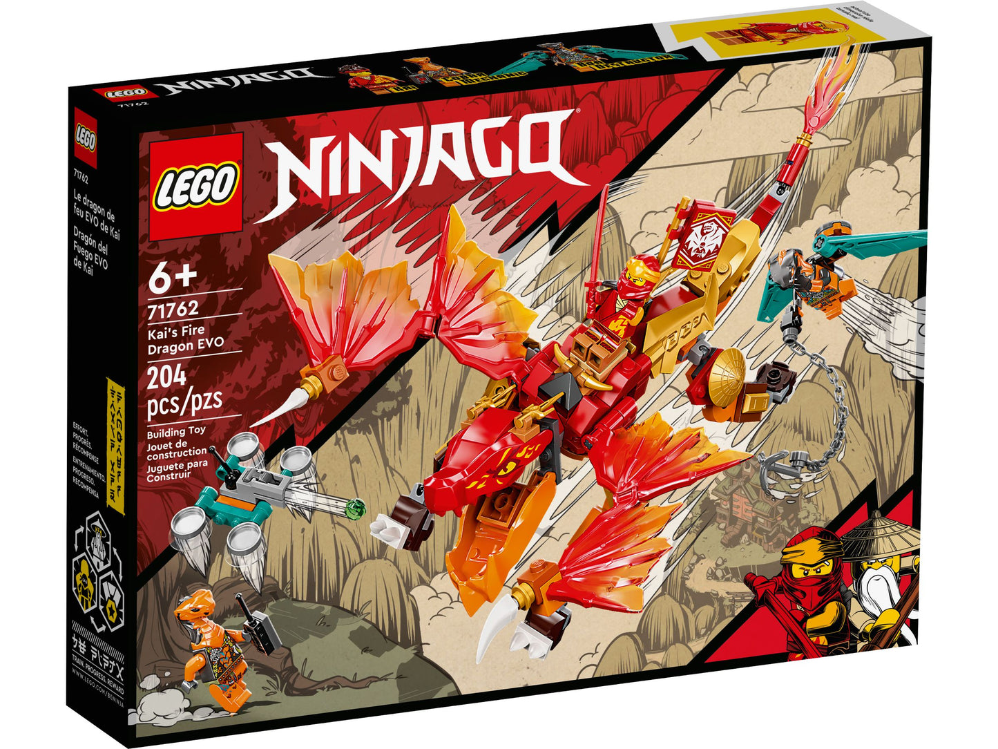 Ninjago 71762 Kais Feuerdrache EVO