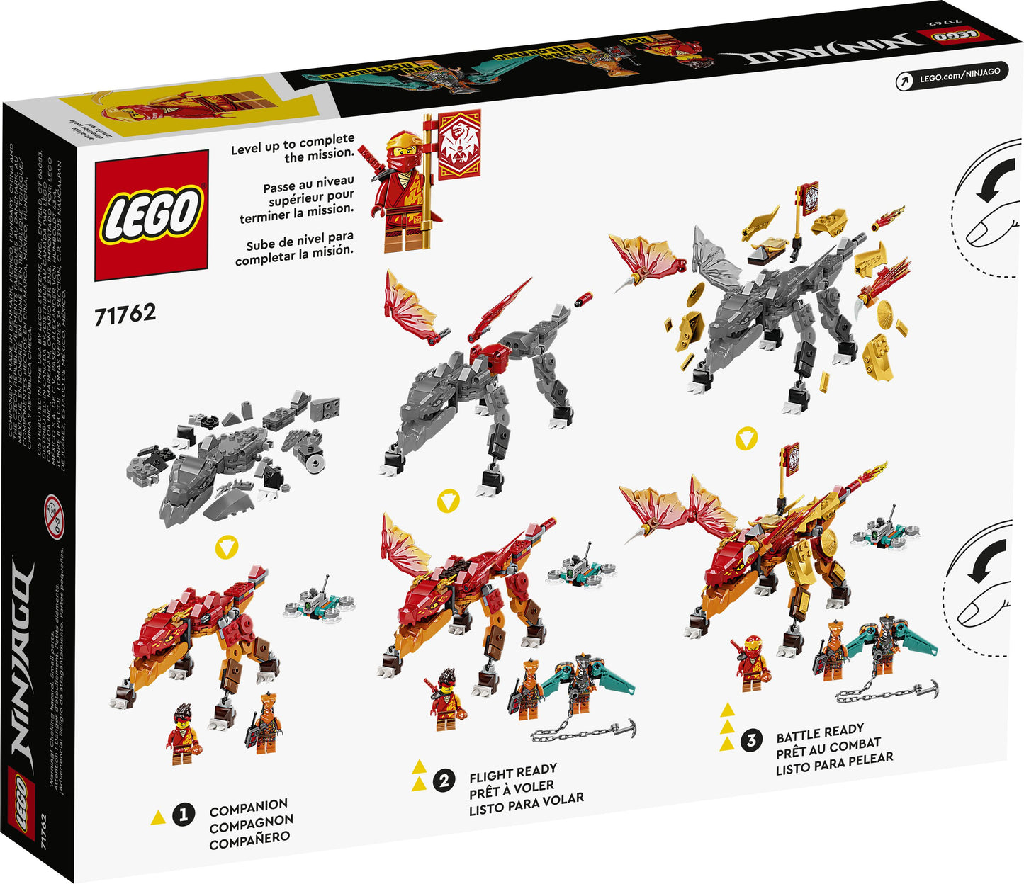 Ninjago 71762 Kais Feuerdrache EVO