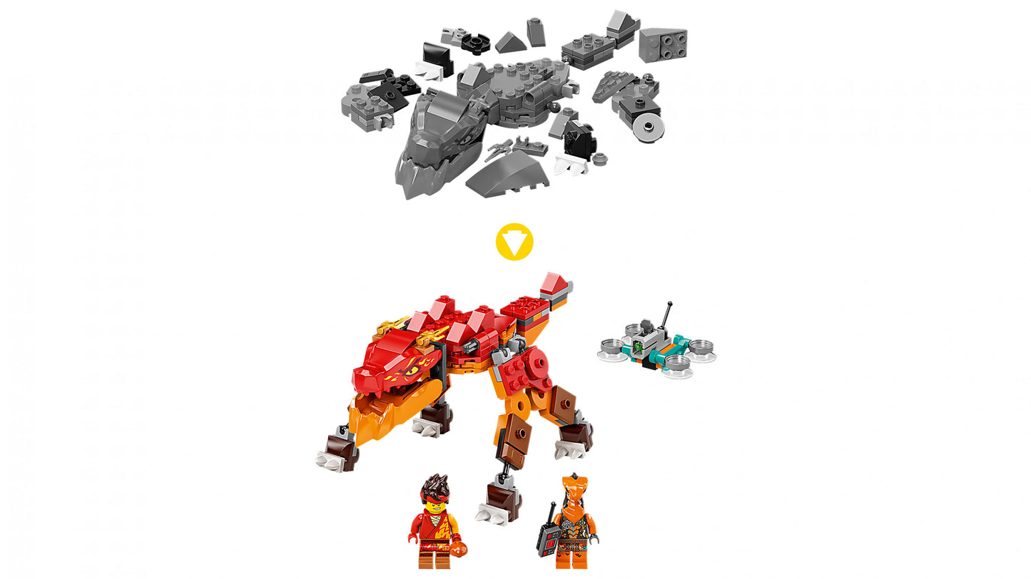 Ninjago 71762 Kais Feuerdrache EVO