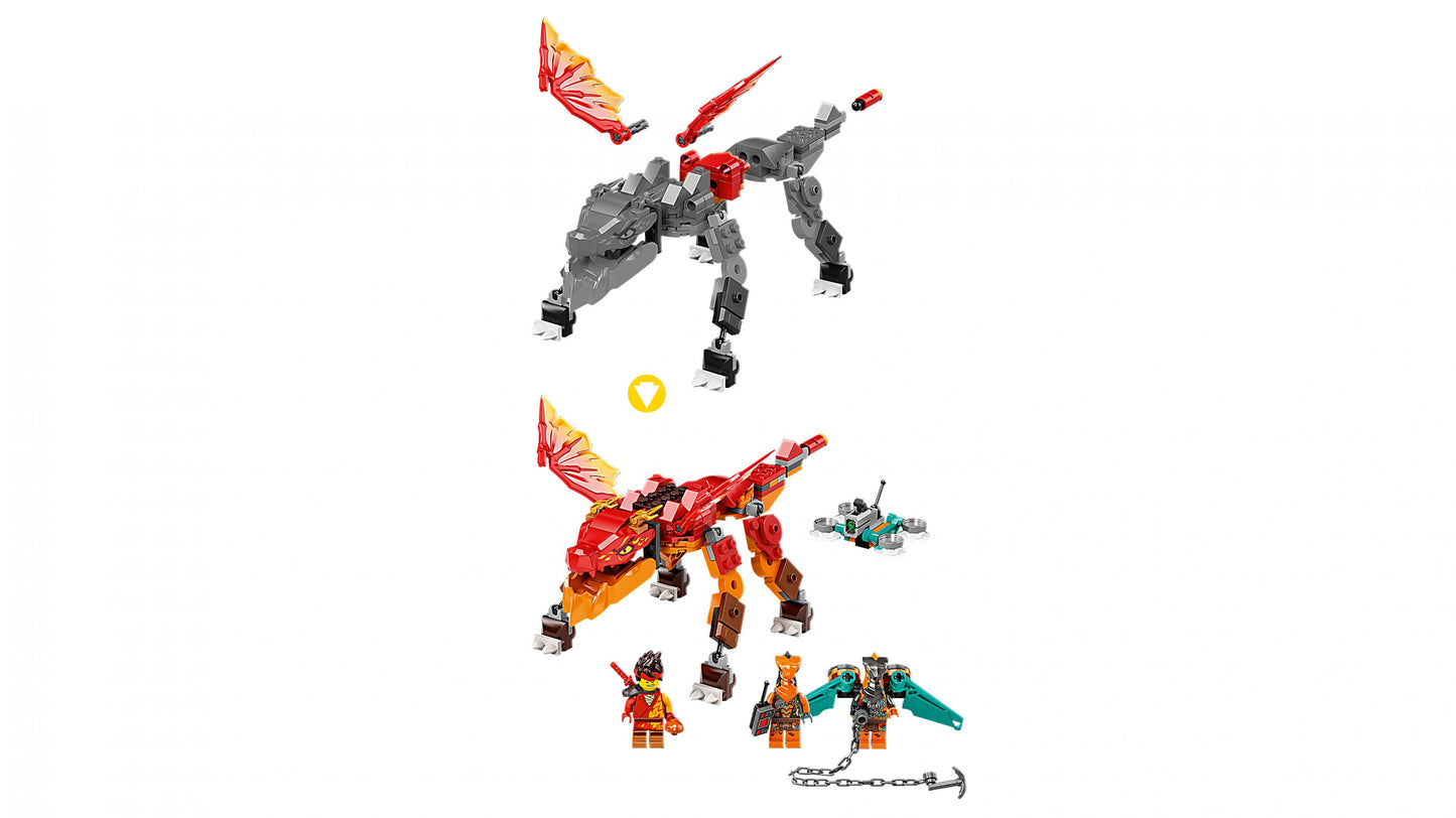 Ninjago 71762 Kais Feuerdrache EVO