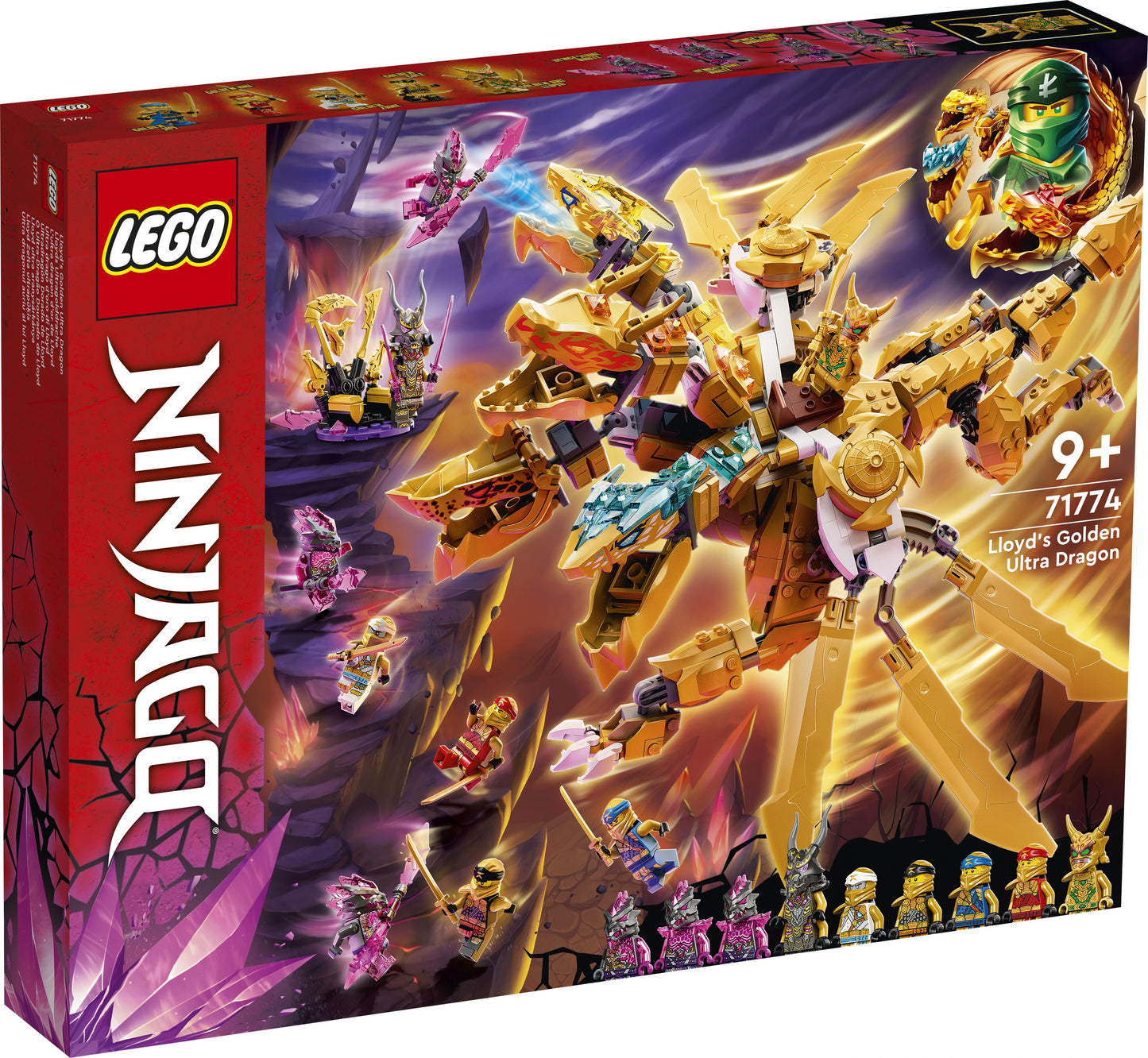 Ninjago 71774 Lloyds Ultragolddrache