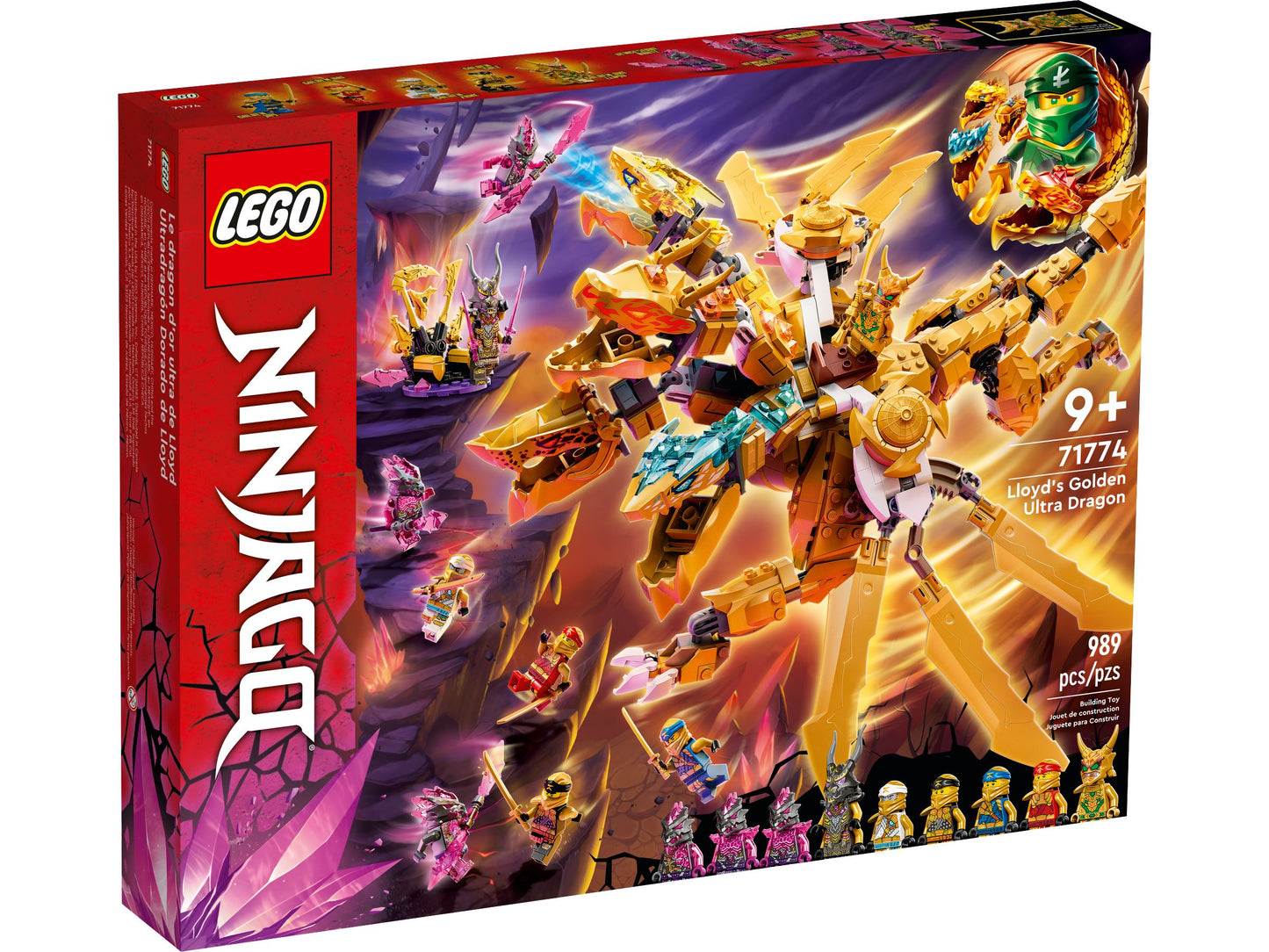 Ninjago 71774 Lloyds Ultragolddrache