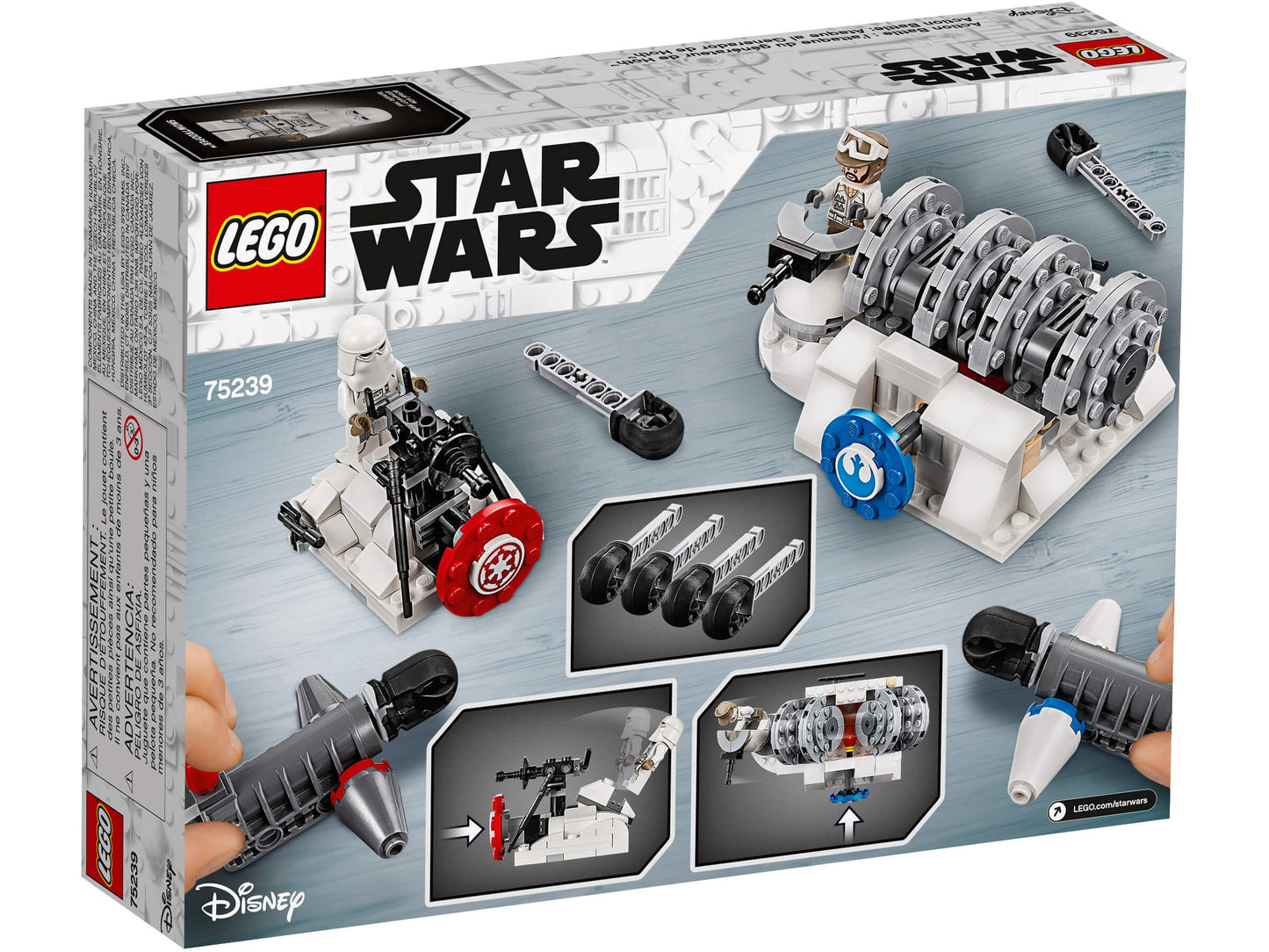 Star Wars 75239 Action Battle Hoth Generator-Attacke