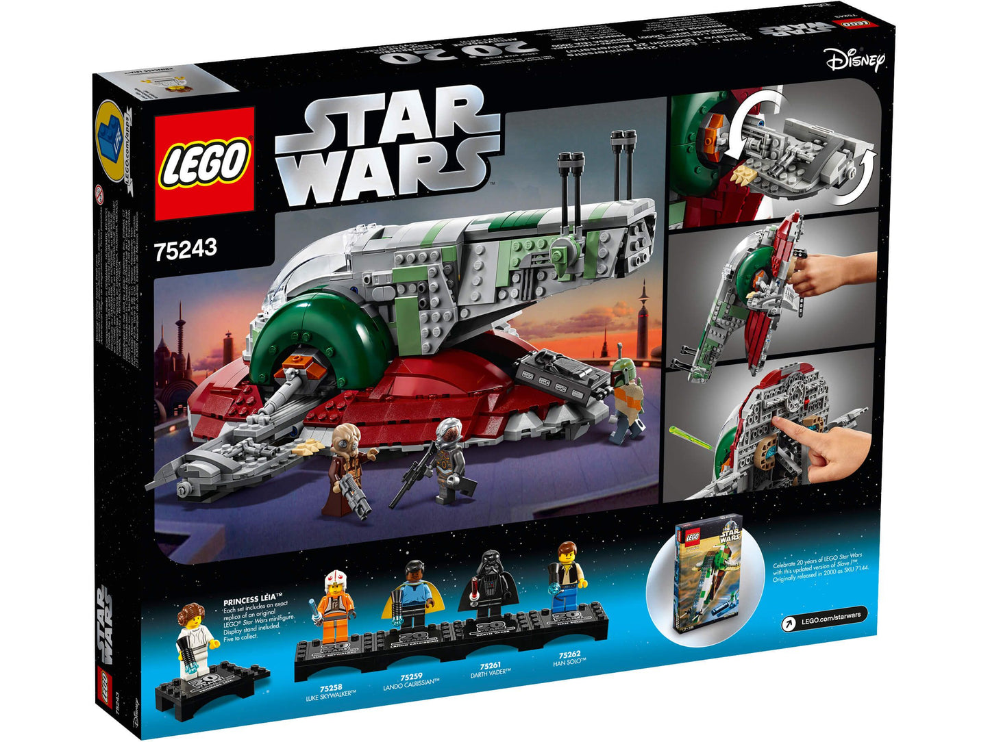 Star Wars 75243 Slave I – 20 Jahre LEGO Star Wars