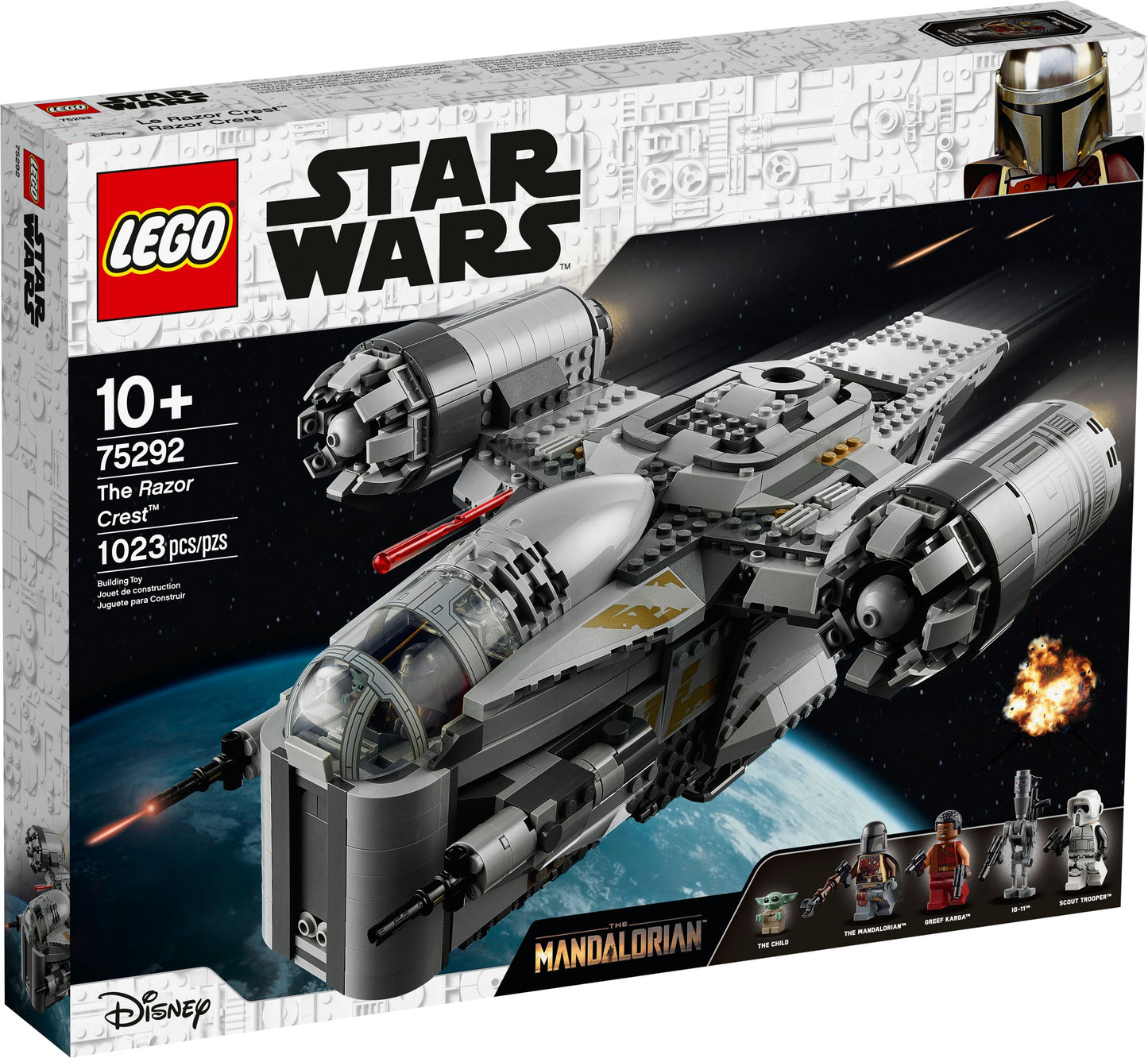 Star Wars 75292 The Mandalorian – Transporter des Kopfgeldjägers