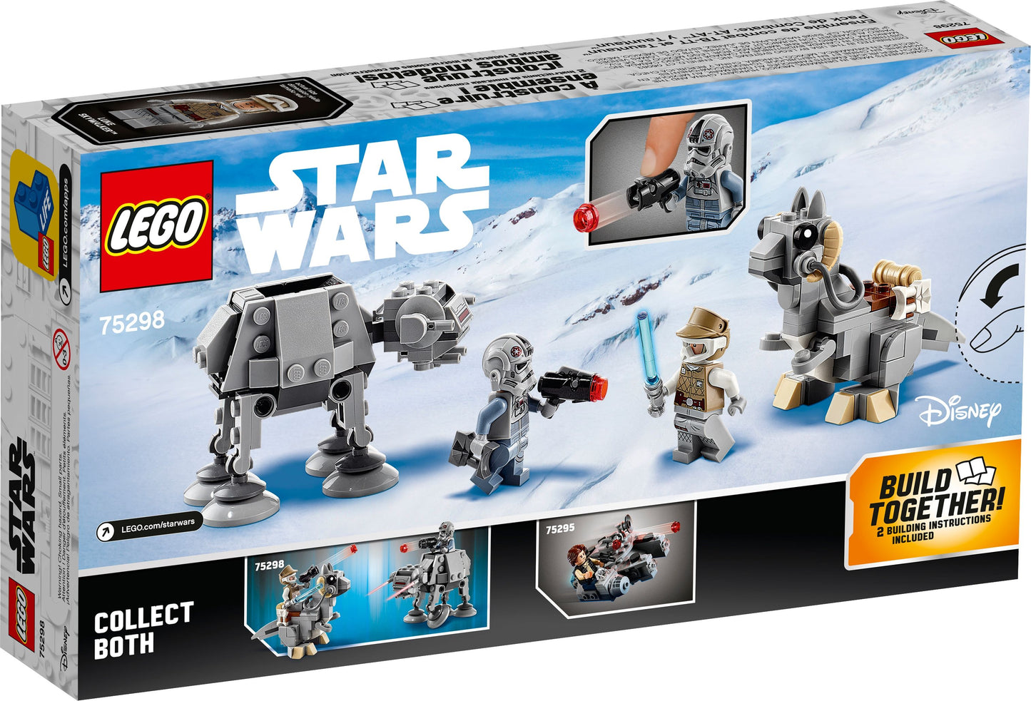 Star Wars 75298 AT-AT vs. Tauntaun™ Microfighters