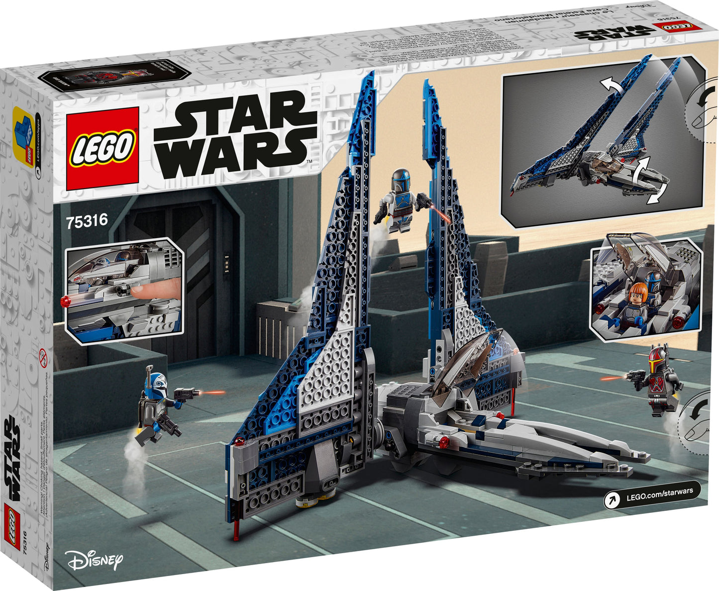 Star Wars 75316 Mandalorian Starfighter