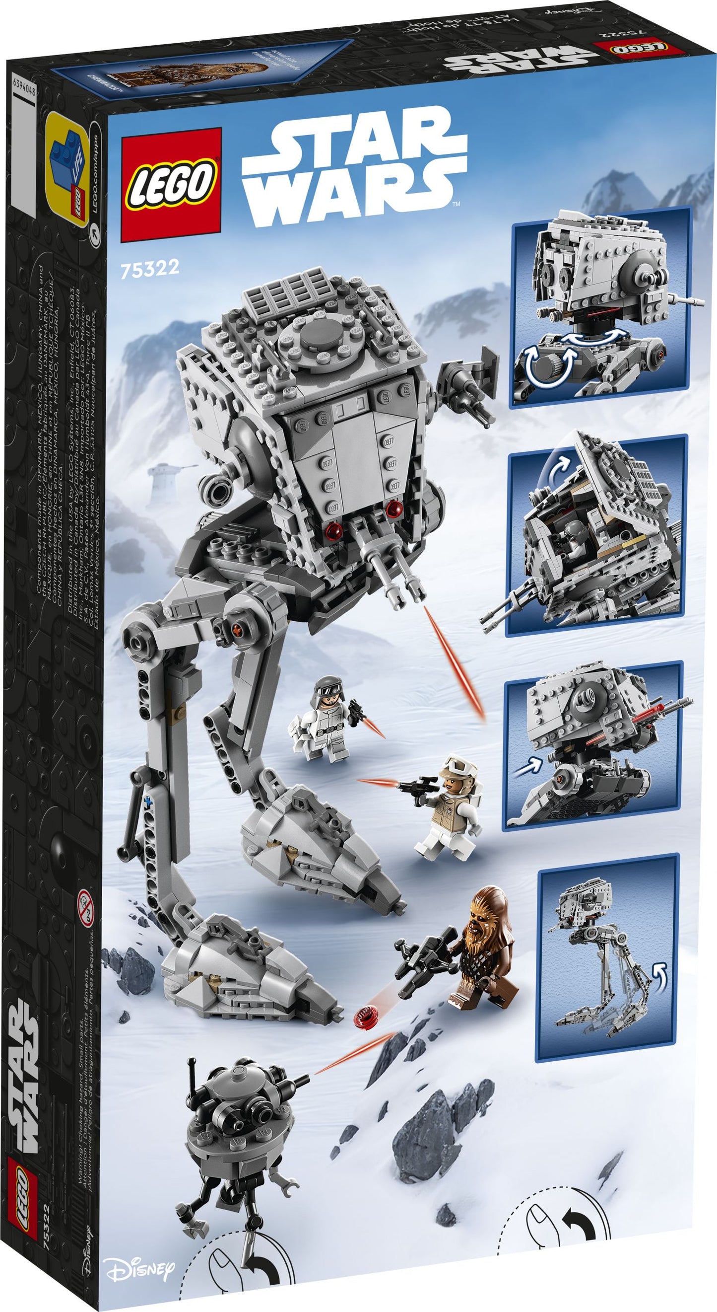 Star Wars 75322 AT-ST auf Hoth