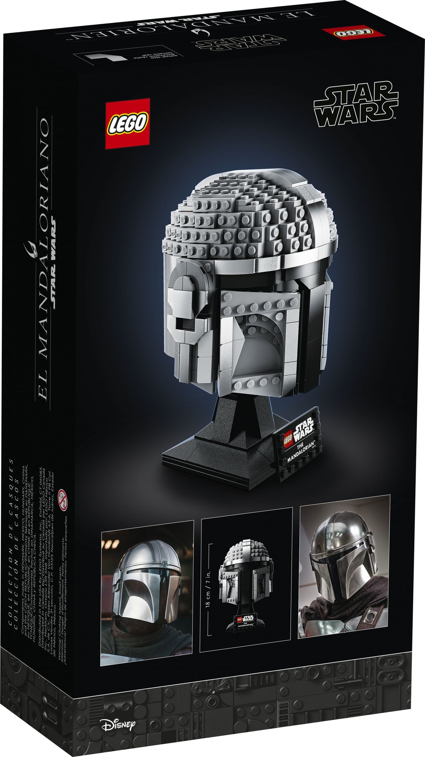 Star Wars 75328 Mandalorianer Helm