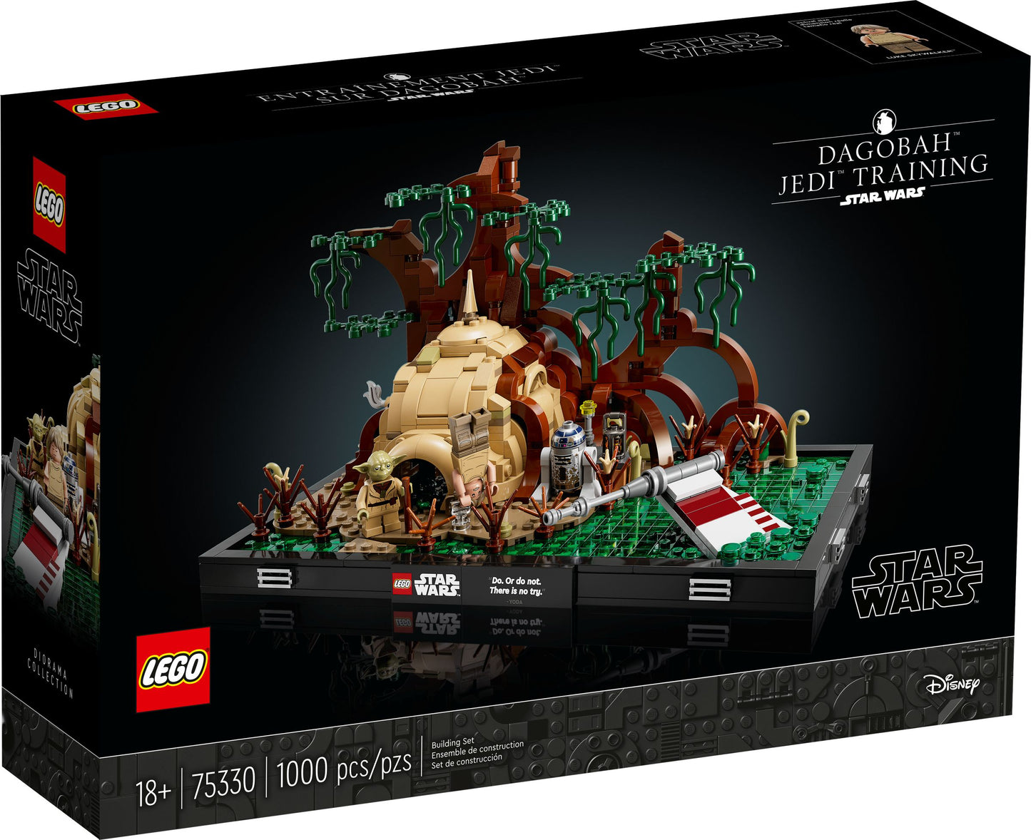 Star Wars 75330 Jedi Training auf Dagobah™ – Diorama