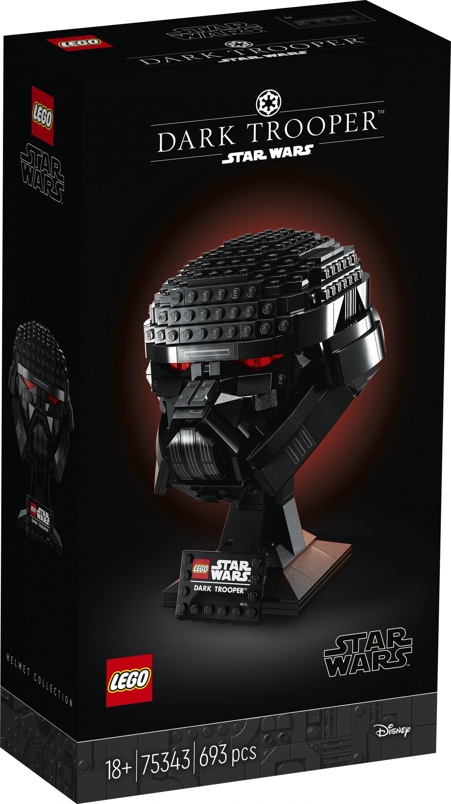 Star Wars 75343 Dark Trooper Helm