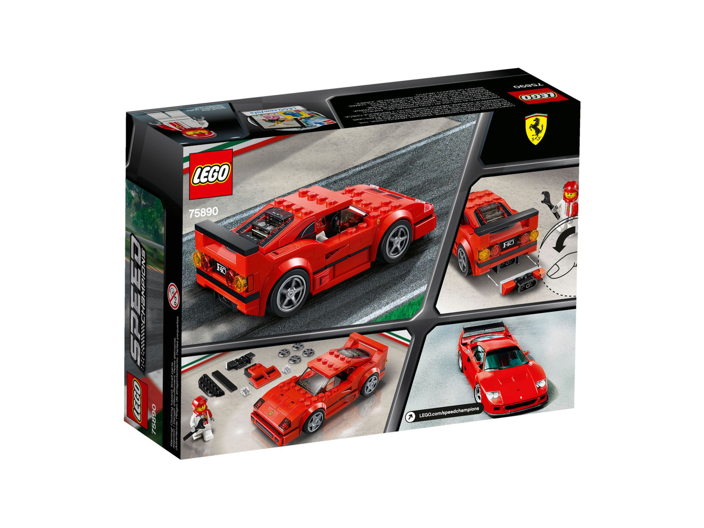 Speed Champions 75890 Ferrari F40 Competizione