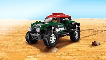 Speed Champions 75894 Rallyeauto 1967 Mini Cooper S und Buggy 2018 Mini John Cooper Works