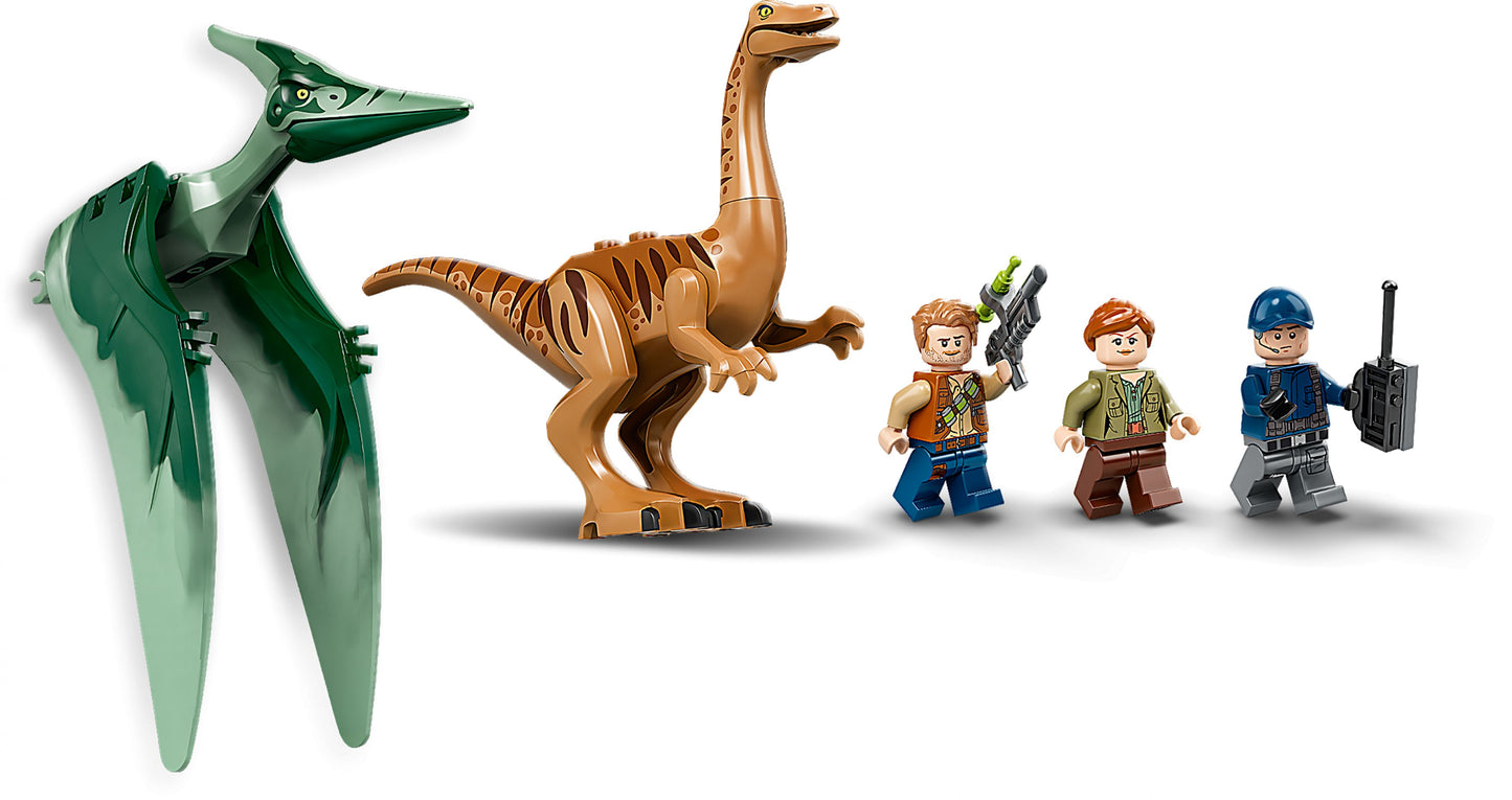 Jurassic World 75940 Ausbruch von Gallimimus und Pteranodon