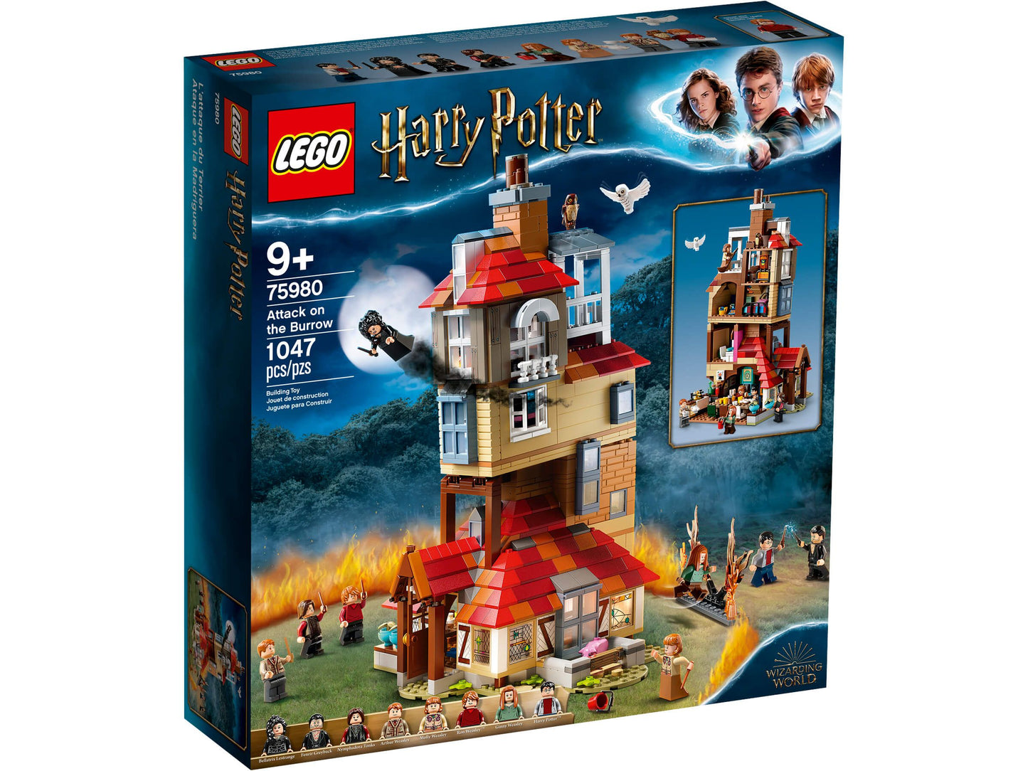 Harry Potter 75980 Angriff auf den Fuchsbau