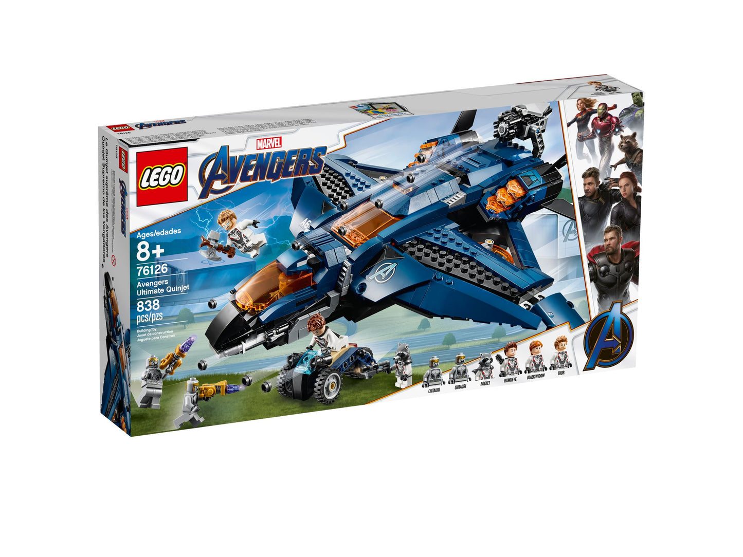 Super Heroes 76126 Ultimativer Avengers-Quinjet