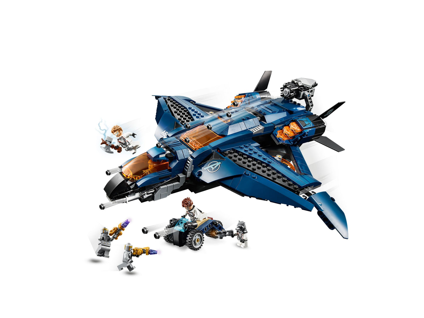 Super Heroes 76126 Ultimativer Avengers-Quinjet
